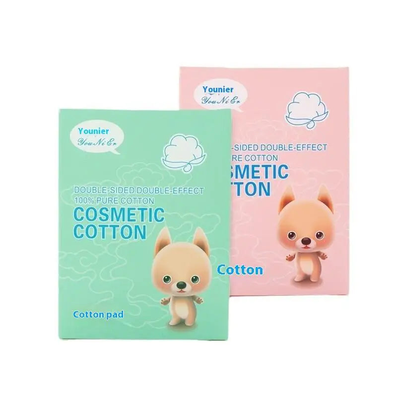 50/100PCS Thin Soft Cotton Pads Stretch Disposable for Face Wash Nail Polish Remover Cosmetic Makeup Tools