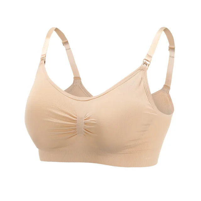 Breastfeeding  Maternity Nursing Bra for Feeding Nursing Wirefree Breathable Bra