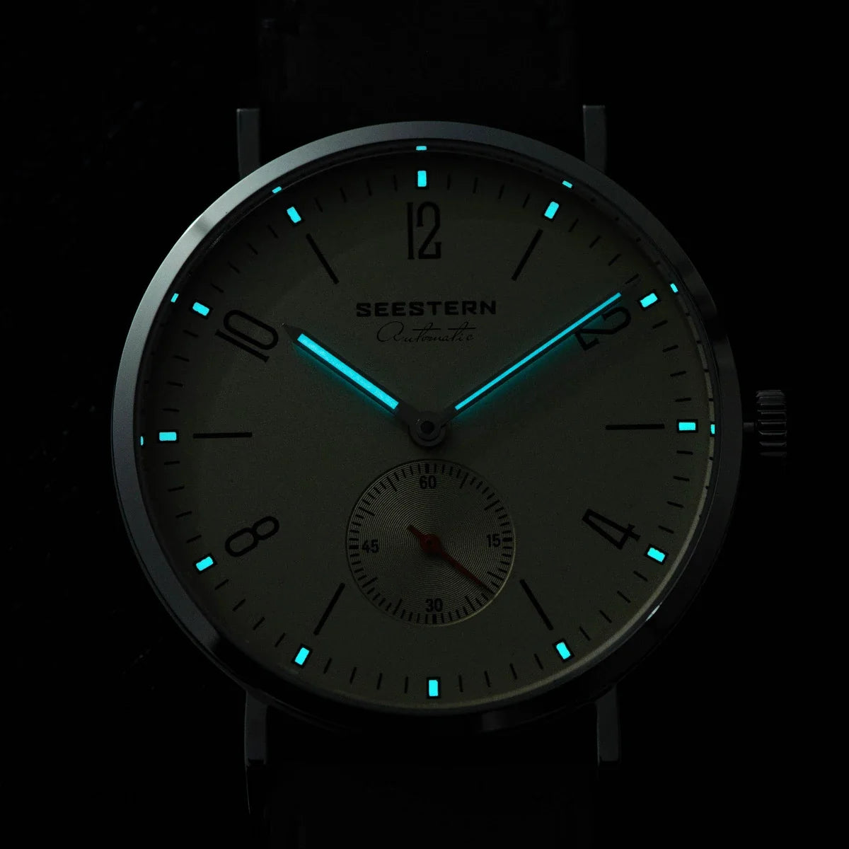 Men's Ultra-Thin Automatic Dress Watch – Stainless Steel Business Watch