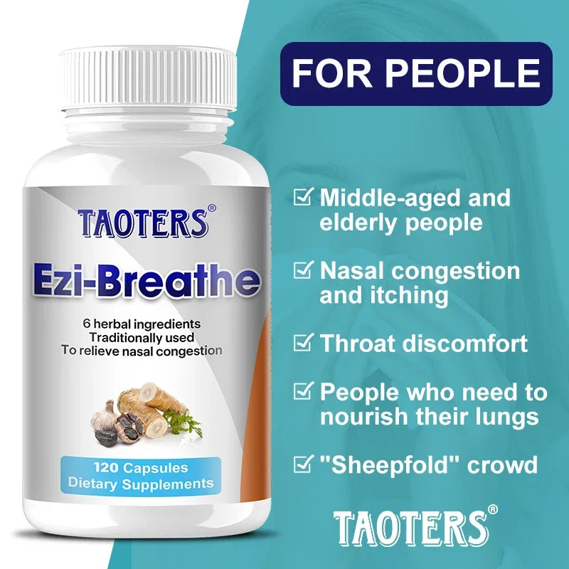 Lung Detox Cleanse - Supports Bronchial and Respiratory Health, Promotes Lung Cleansing and Detoxification - 120 Capsules