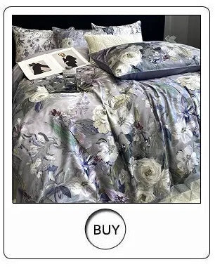 Luxury Three-line Embroidery Solid Color 1000TC Egyptian Cotton Bedding Set Duvet Cover Bed Sheet/Fitted Sheet Pillowcases 4Pcs