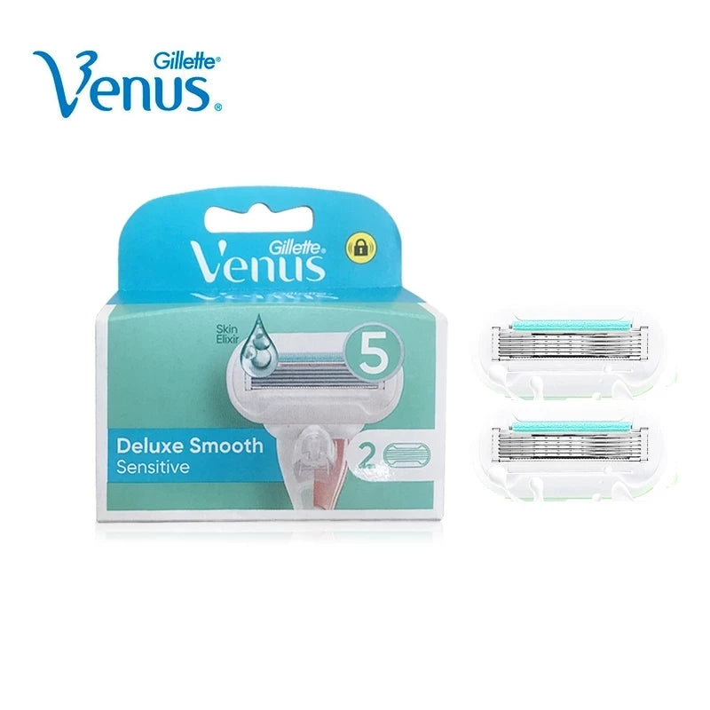 Gillette Venus 5-layer Blade Refill Razor Blades Extra Smooth Sensitive Skin Soap Bar for Women Body Shaving