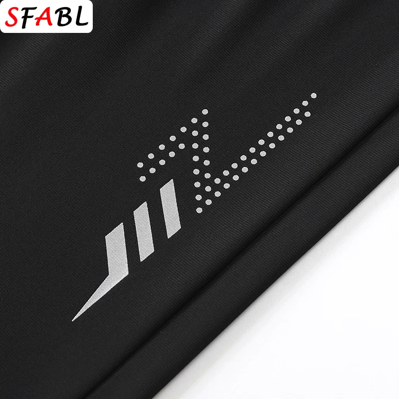 3 Pieces Men's Running Shorts Sports Gym Quick Dry Workout Training Fitness Jogging Short Pants