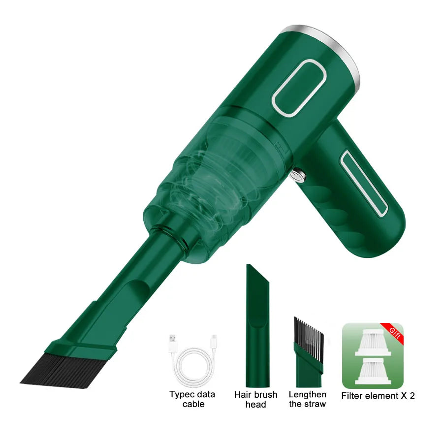 Car Home Mini Vacuum Cleaner Portable Powerful Wireless