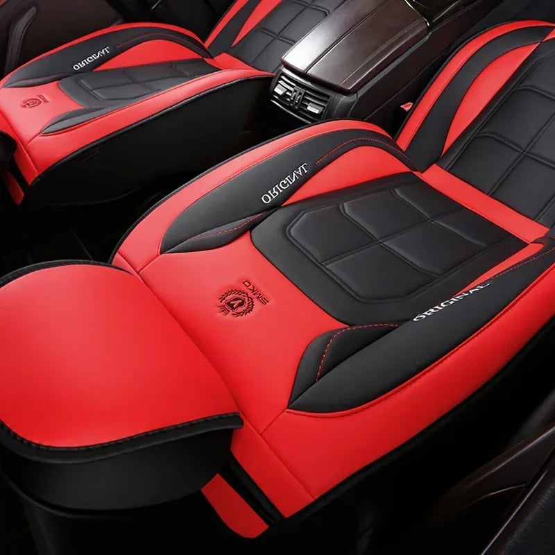 Car seat cushion four season universal new summer all inclusive seat cover leather ice silk car seat cushion fully enclosed seat