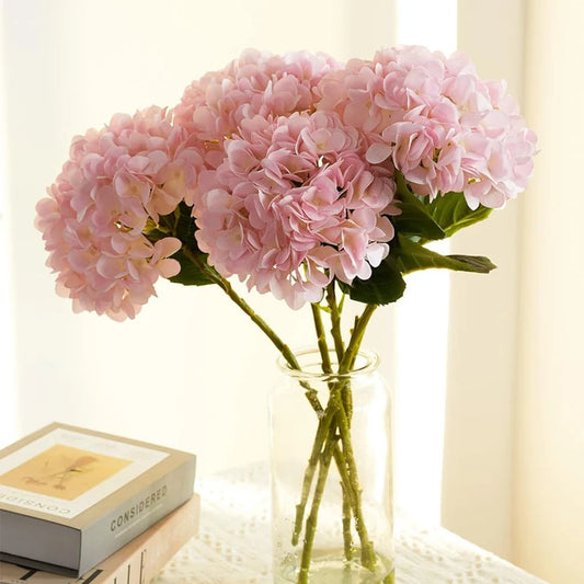 1 bouquet Artificial Silk Peony Hydrangea Flower