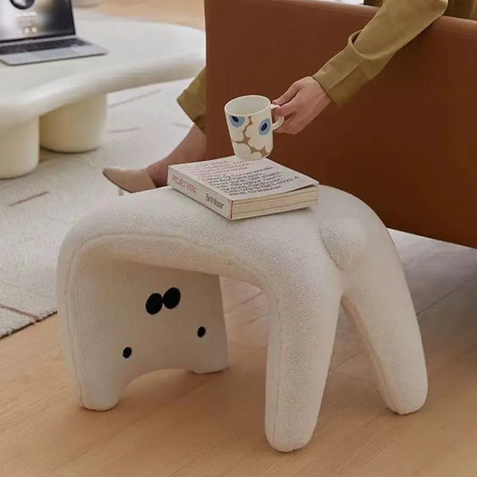 Cat shoe change stool household door shoe stool entry small stool sitting stool low stool sofa hair stool dressing makeup stool