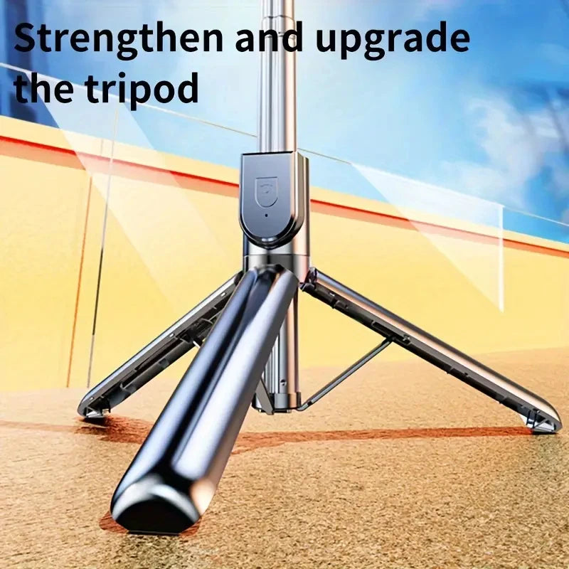 Telescopic Selfie Stick Tripod Stand Mobile Phone Support Wireless