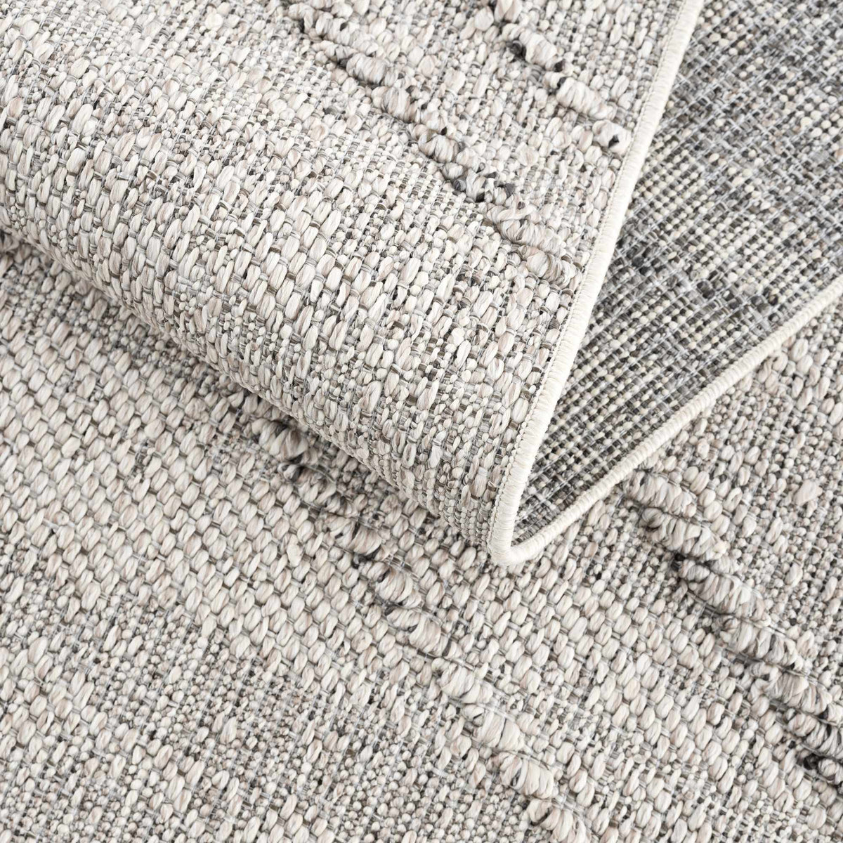Baqer Bone & Taupe Area Rug