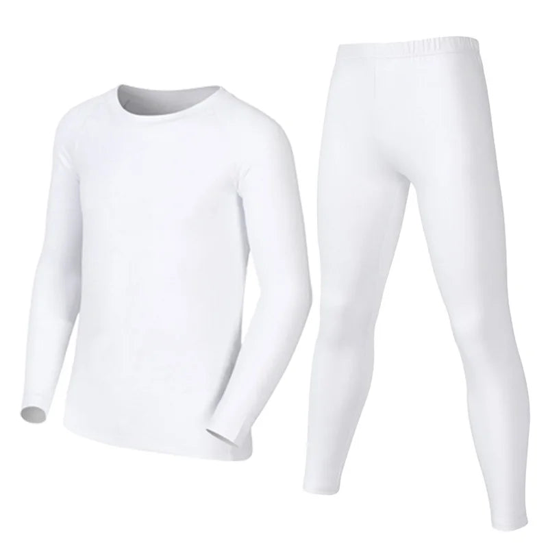 Children Kid Boy Girl Compression Skiing Underwear Set Fitness Ski Snowboarding Sport Running Hiking Exercise Jogging Suit 19