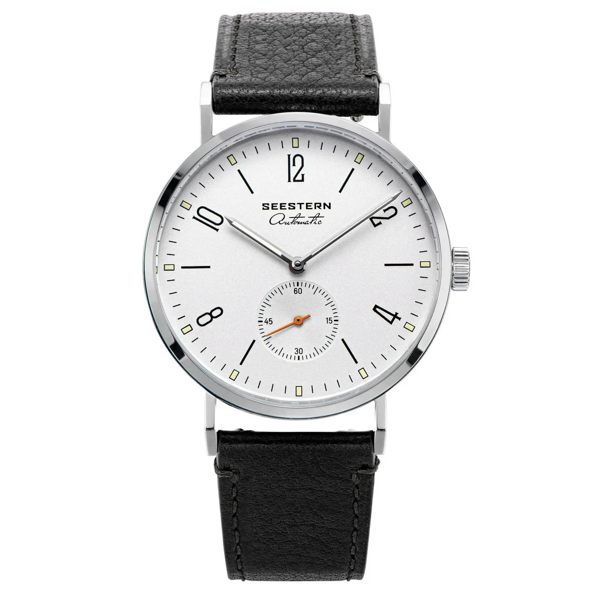 Men's Ultra-Thin Automatic Dress Watch – Stainless Steel Business Watch