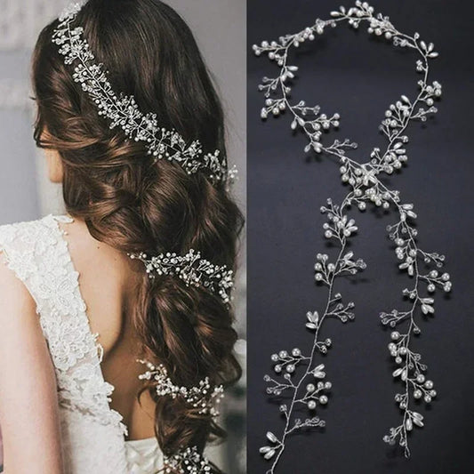 20pcs Elegant Pearl Crystal Hairpin Wedding Bridal U-shaped Metal Hair Comb Forks for Women