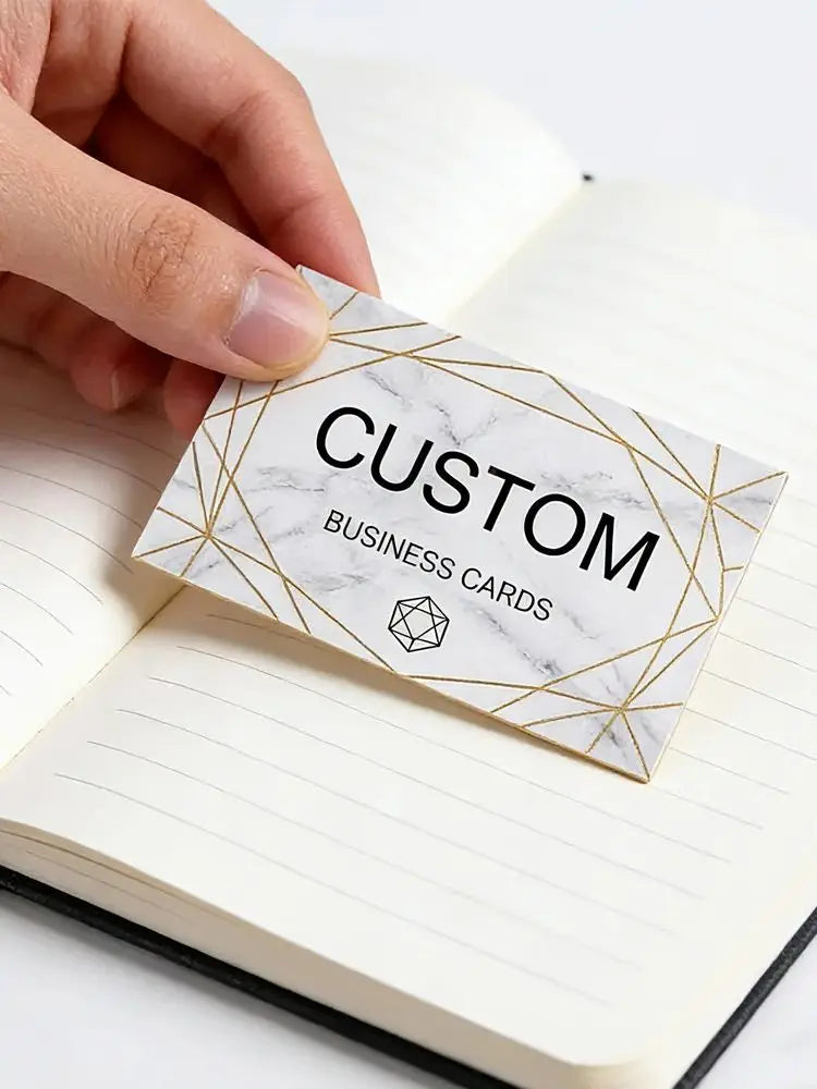 200pcs, Custom Business Cards/Cards, Business Cards, Desktop Business Cards, Thank You Cards, Business Cards, Waterproof Surface