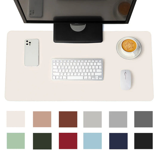 Portable Mousepad Waterproof Non-slip PU Suede