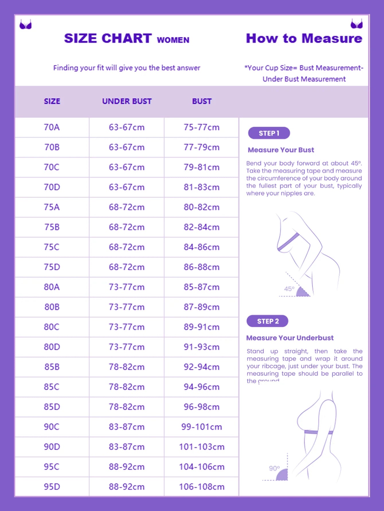 Women's Deep V Plunge Red Carpet Convertible Push Up Bra -Low Cut Sexy U Shaped with Light Padded