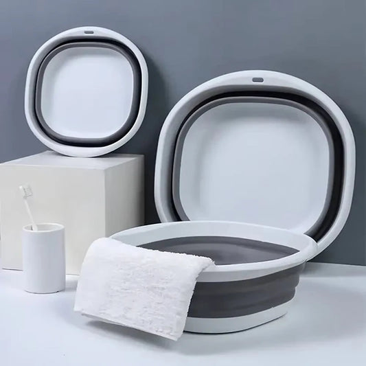Newborn Baby Bath Tub Foldable Body Cleaning Bucket Multi-functional