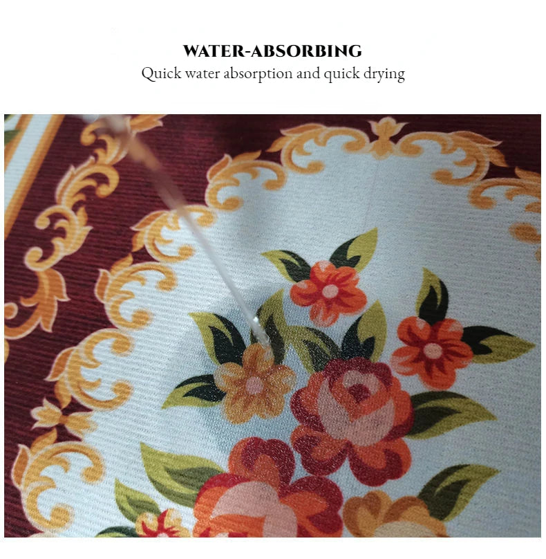 Luxury European Carpets for Living Room, Bedroom 200x300 Home Large Area Rugs Rug Washable