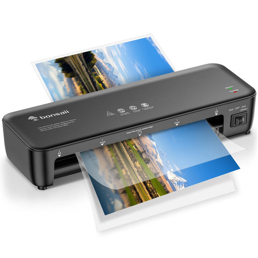 9-Inch Thermal Laminator with Never Jam Tech for Docs, Posters, Photos - Simple & Convenient for Home, Office, School