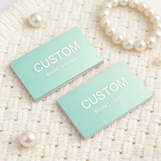 200pcs, Custom Business Cards/Cards, Business Cards, Desktop Business Cards, Thank You Cards, Business Cards, Waterproof Surface