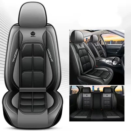 Car seat cushion four season universal new summer all inclusive seat cover leather ice silk car seat cushion fully enclosed seat