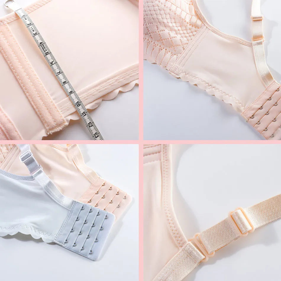Pregnant Women Front Button Opening Convenient Breastfeeding Bra Comfortable Prevent Sagging Without Steel Rings Women Bra