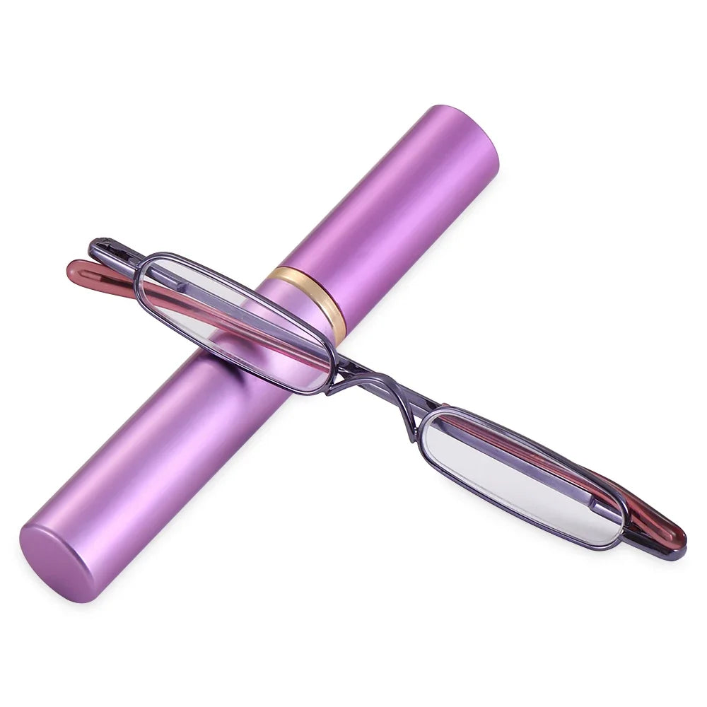 1PC Mini Unisex Small Tube Pen Reading Glasses