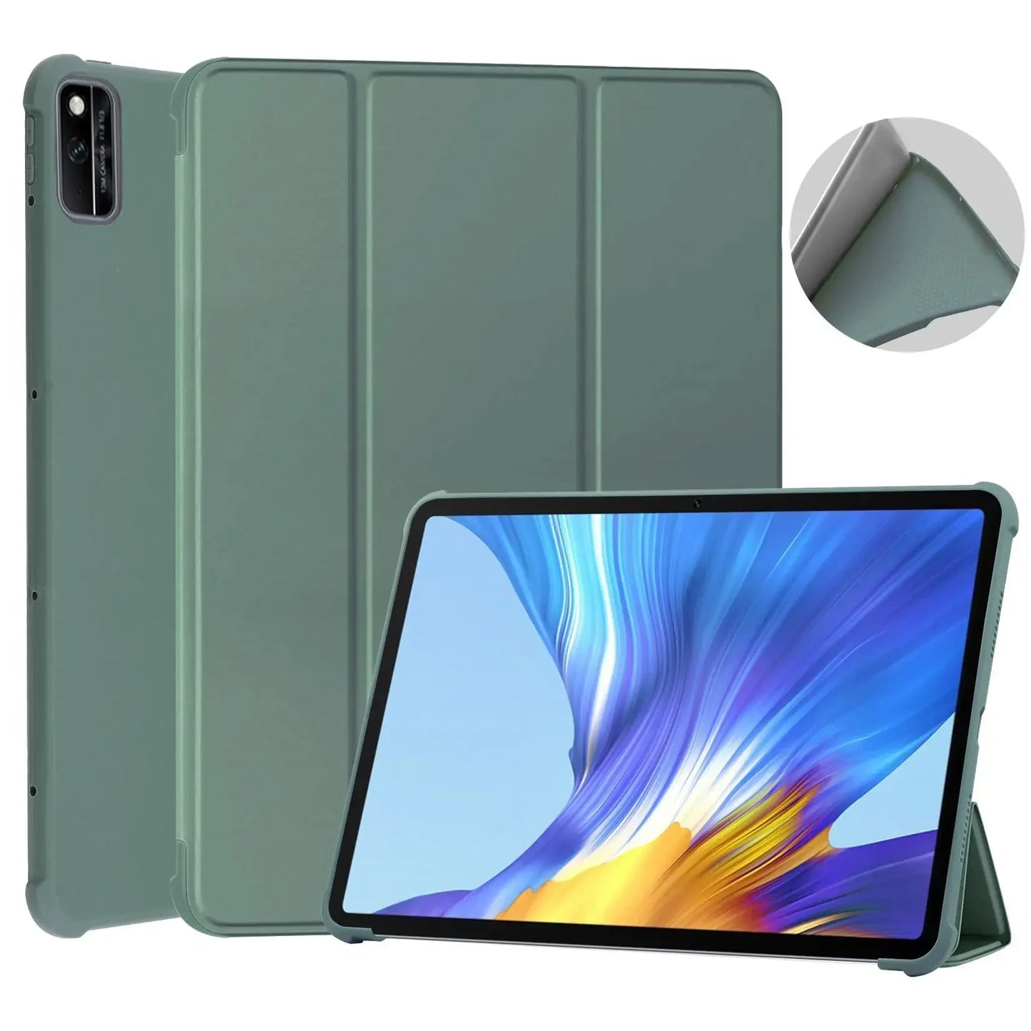 Tablet Case for Huawei Matepad SE 10.4 Pro 11 T10s Honor Pad V6 V7 X8 X9 11.5 M6 10.8 8.4" Mediapad T5 10 M5 Lite 10 Smart Cover