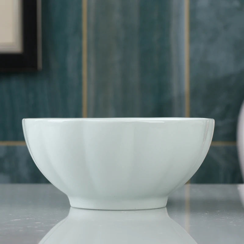 Large Size Cerc Bowl Set Creative Bowl Plate Combination Microwave Se Home Use Single 4 Pieces New 202 Dining Utensils