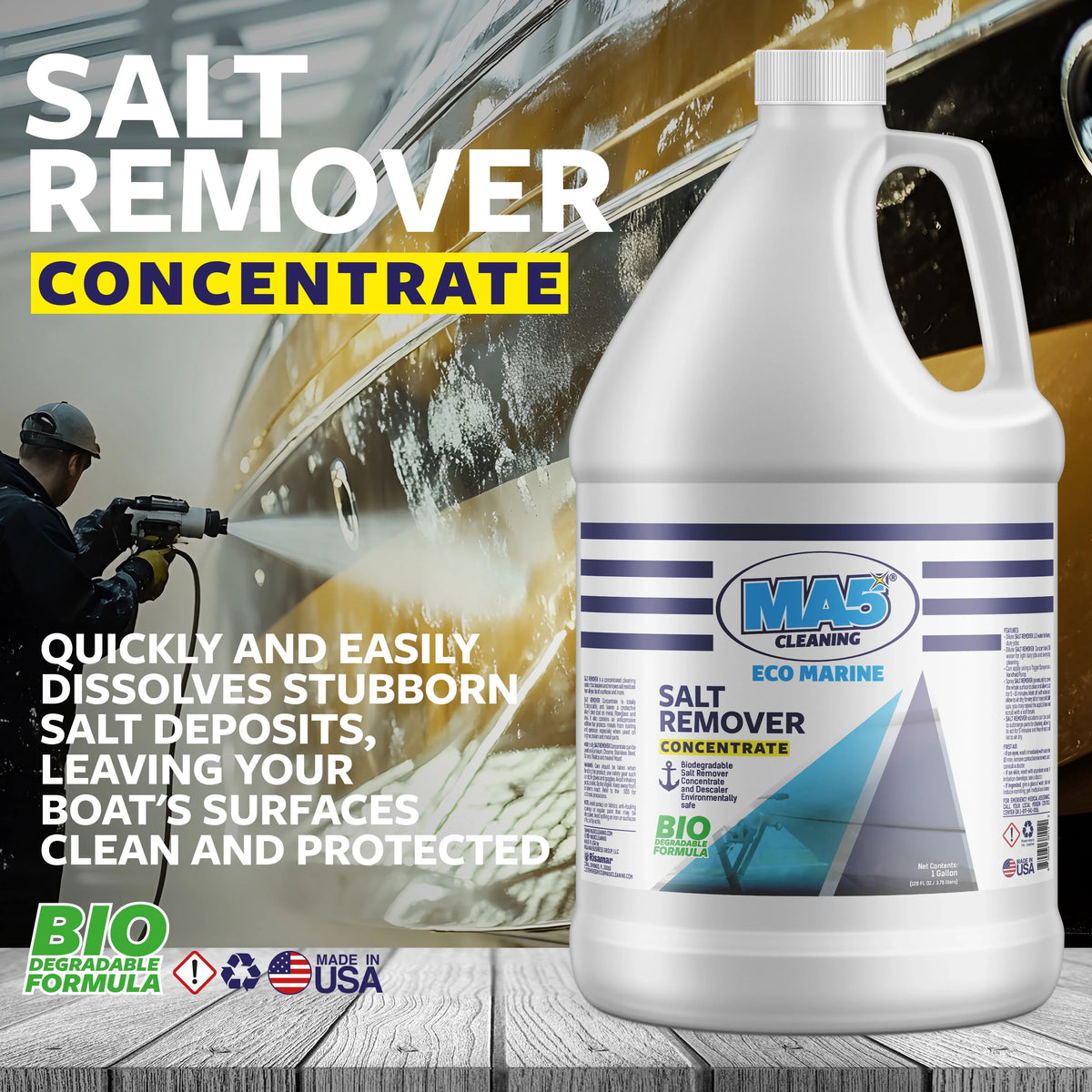 MA5X Salt Remover - Marine Engine Flush & Cleaner