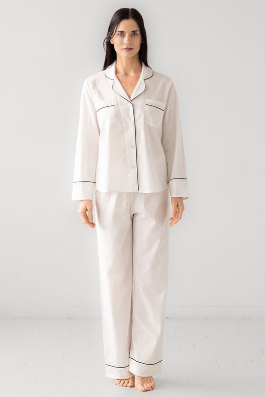 Classic Pajama in Woven Cotton