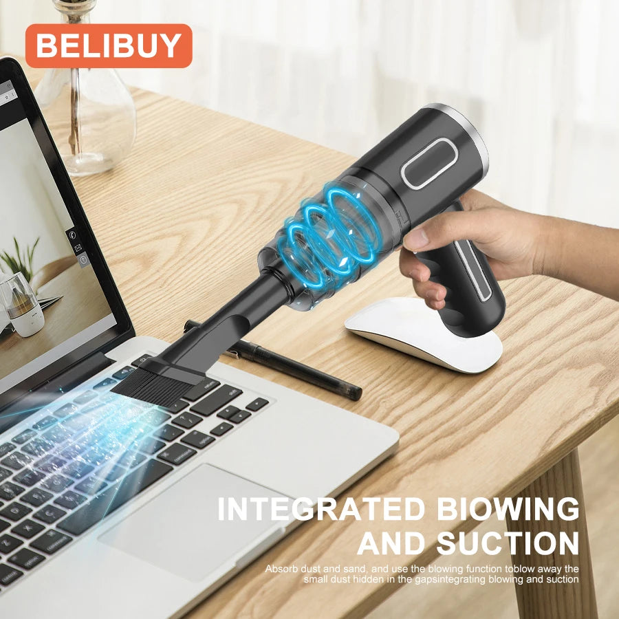 Car Home Mini Vacuum Cleaner Portable Powerful Wireless