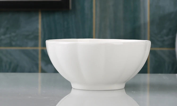 Large Size Cerc Bowl Set Creative Bowl Plate Combination Microwave Se Home Use Single 4 Pieces New 202 Dining Utensils