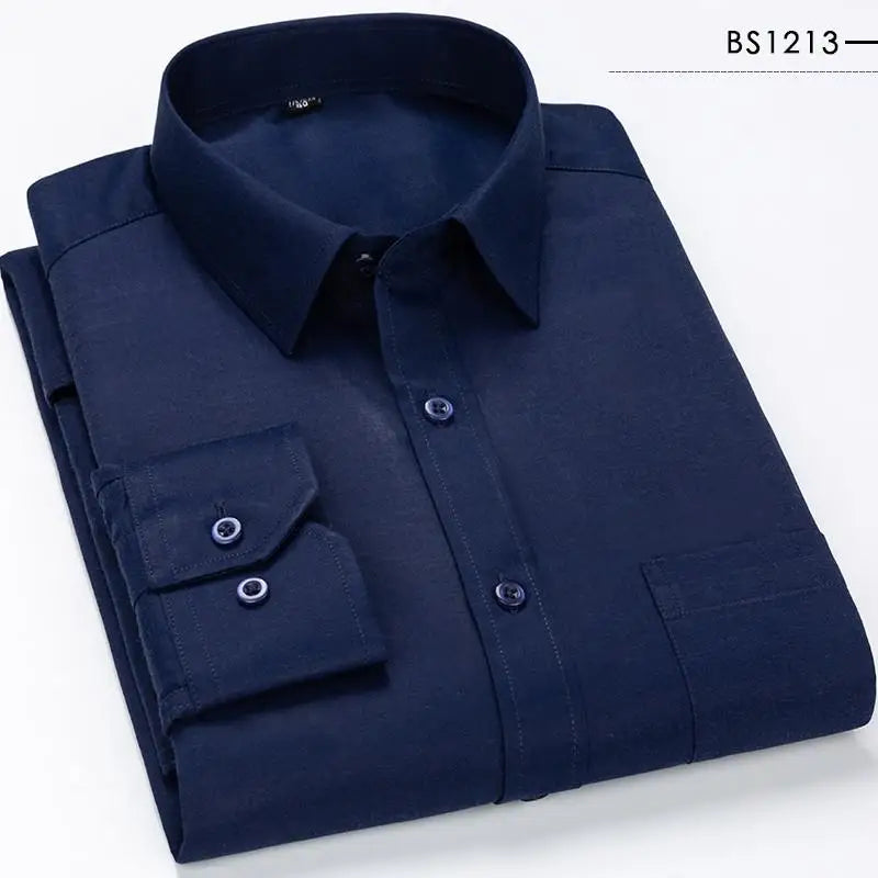 Men's Classic Long Sleeve Dress Shirt