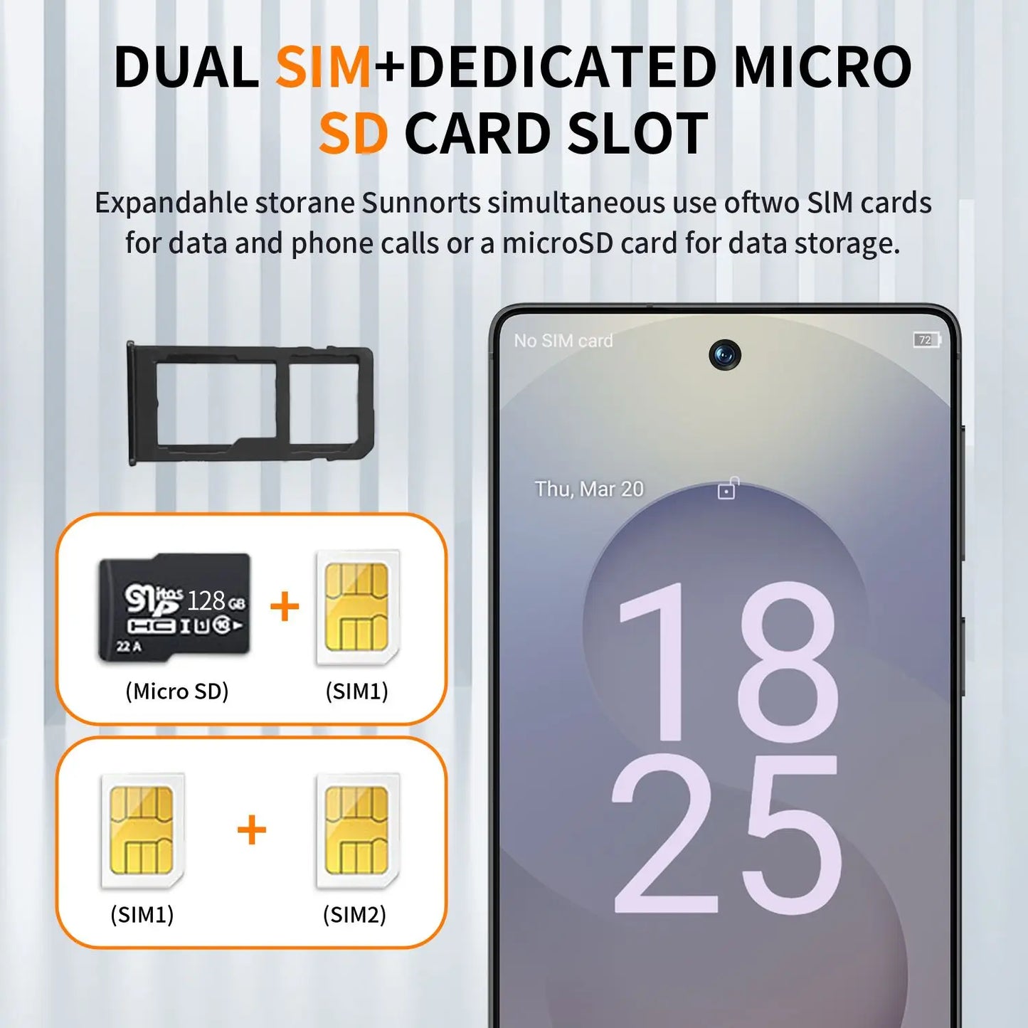 2025 Original Pad S27 ultra Smart Phone 7.3 inch HD 4K Android 15 22GB+2TB 8000mAh Battery 4G 5G Dual Sim Card WiFi GPS Google Tab