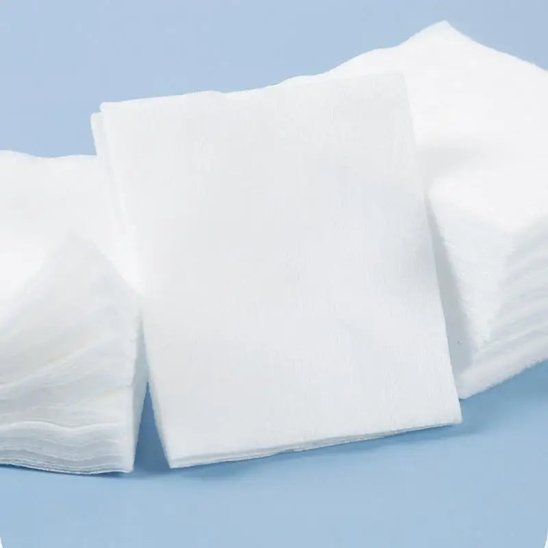 50/100PCS Thin Soft Cotton Pads Stretch Disposable for Face Wash Nail Polish Remover Cosmetic Makeup Tools