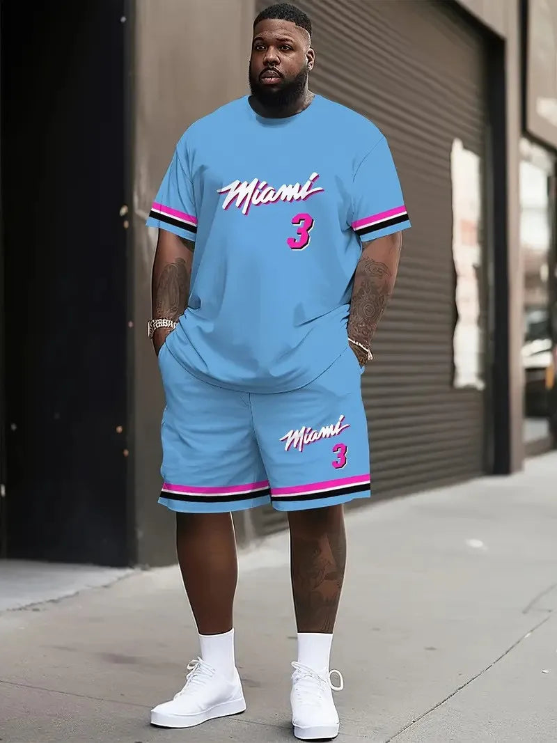 Soft and comfortable Beach Short Sleeved Shirt with Casual Short Set