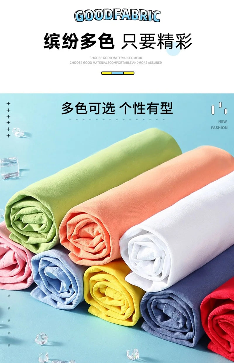 Kids T Shirt Cute Lemon Fruit Cartoon Bike Printed Tops Tee Short Sleeve Graphic Summer Fashion Boy Girl Clothing Unisex T-shirt