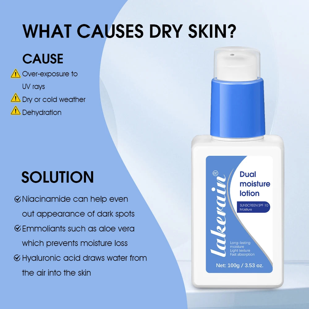 Milk Toner & Moisturizing Lotion Set Long Lasting Hydrating Oil Control Soothing Skin SPF10 Sunscreen Suitable For All Skin Type