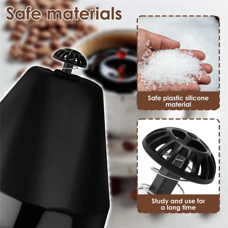 【Price-Drop!】4 Pcs Coffee Maker Brew Basket Bottom Stopper Replacement With Spring For Cuisinart Machines-Replacement Parts