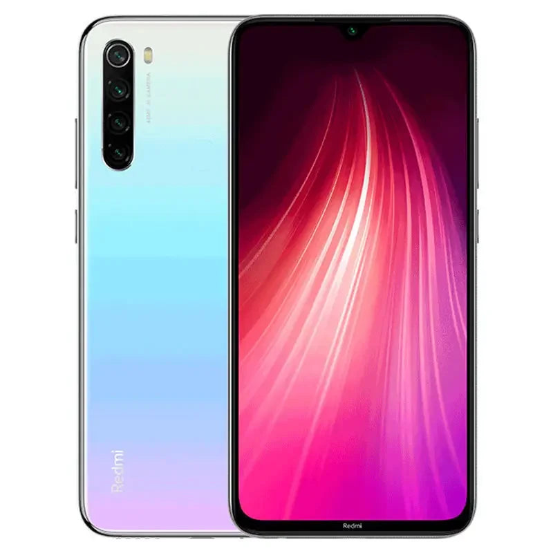 Global ROM Original Xiaomi Redmi Note 8 with Phone Case Original Phone Android 4000mAh Battery Quad Camera 4G Smartphone