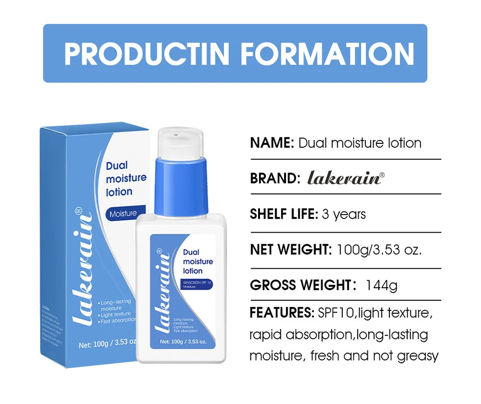 Milk Toner & Moisturizing Lotion Set Long Lasting Hydrating Oil Control Soothing Skin SPF10 Sunscreen Suitable For All Skin Type
