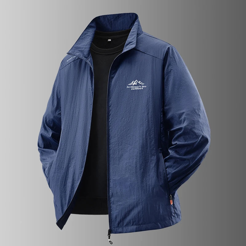 Men's Summer Ice Silk Ultra-Light Thin Jacket Breathable
