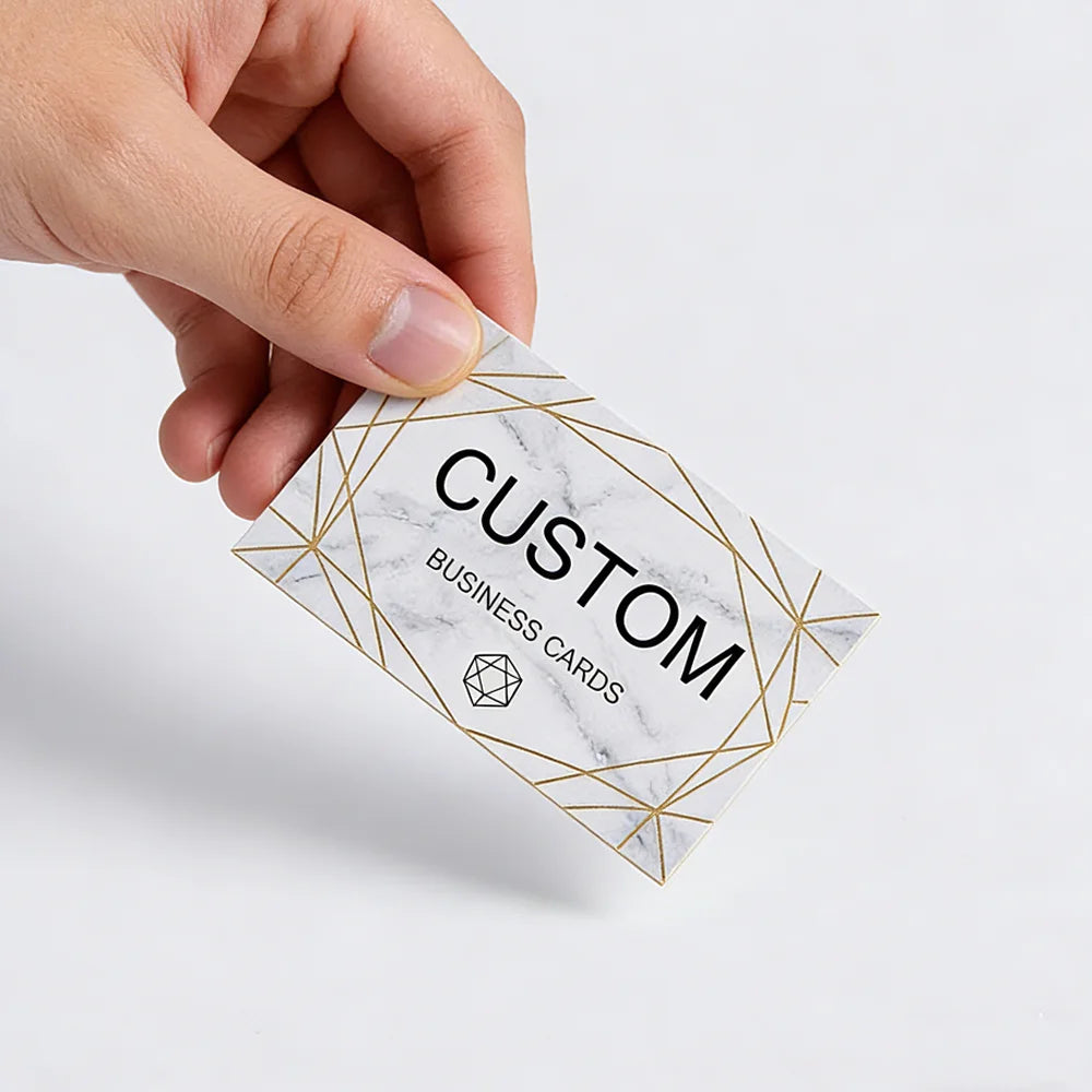 200pcs, Custom Business Cards/Cards, Business Cards, Desktop Business Cards, Thank You Cards, Business Cards, Waterproof Surface