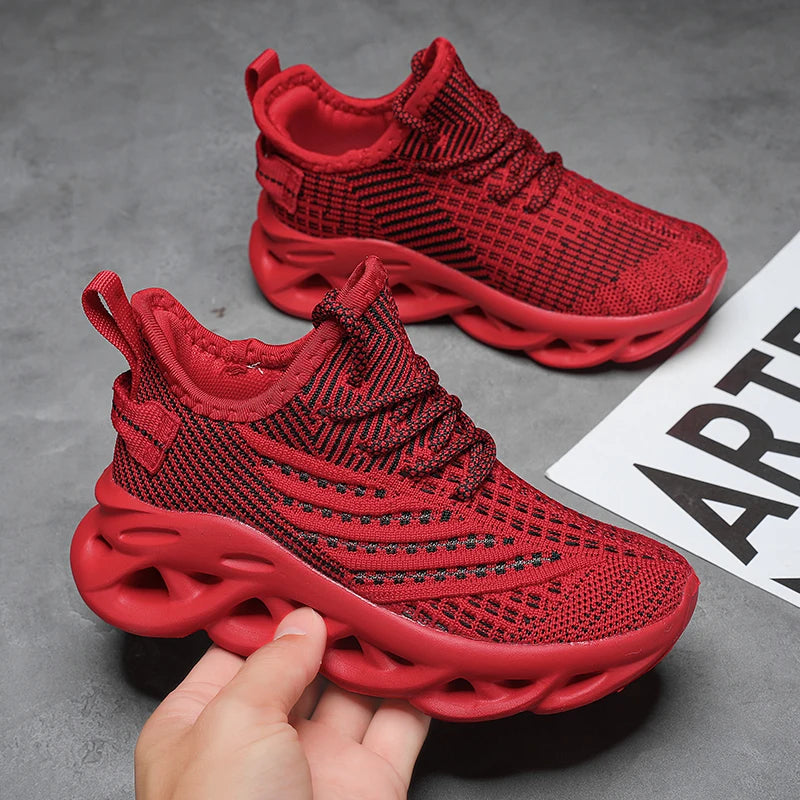 Mesh Kids/Teens Running Walking Breathable Outdoor Sport Sneakers Shoes