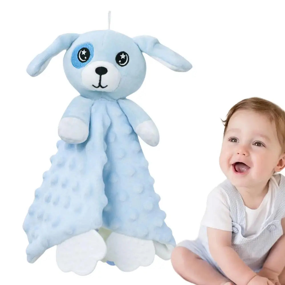 Security Soft Stuffed Animal Blanket Plush Kids Snuggle Toy Unisex