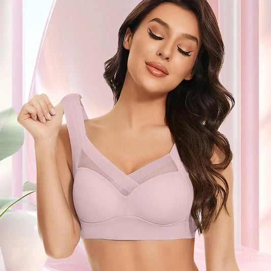 Women Posture Wireless Bra Ergonomic Push-Up Comfort With Back Support
