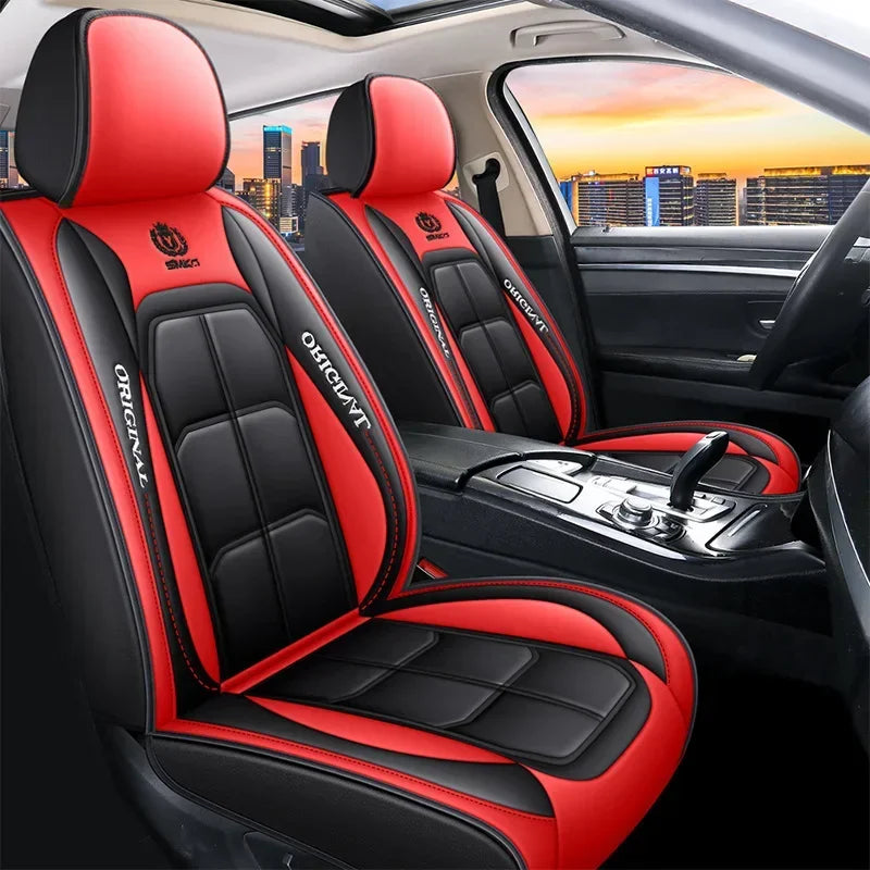 Car seat cushion four season universal new summer all inclusive seat cover leather ice silk car seat cushion fully enclosed seat