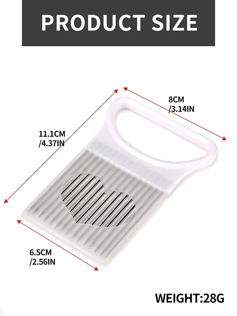 Effortlessly Slice Onions Slicer Holder Kitchen Stainless Steel