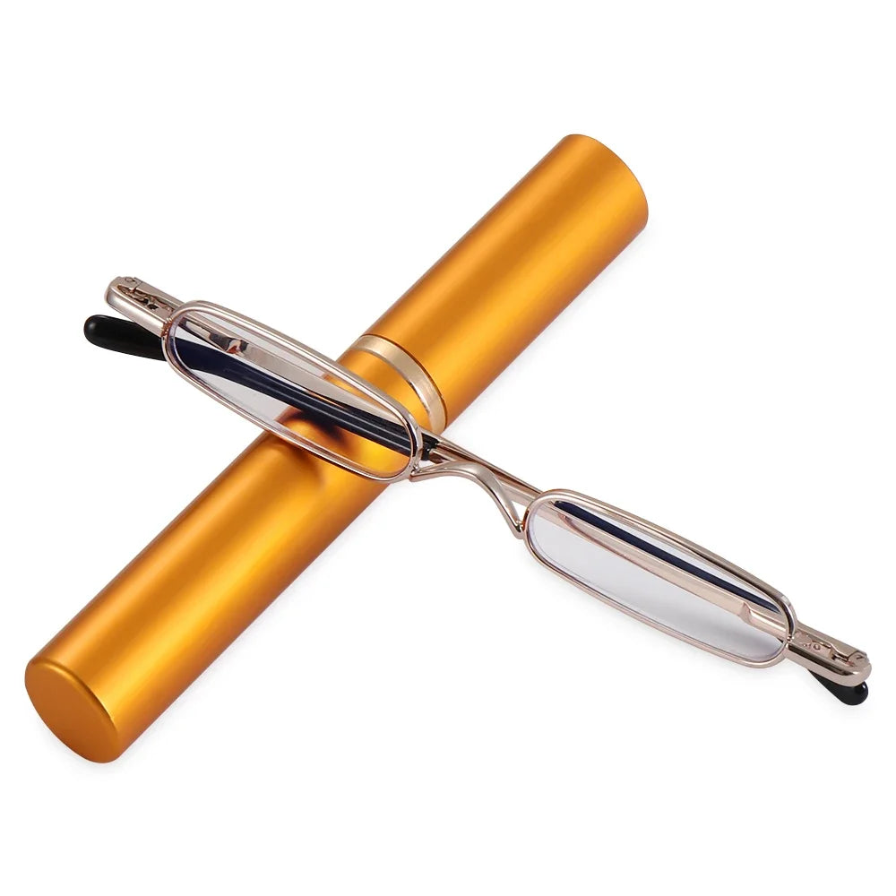 1PC Mini Unisex Small Tube Pen Reading Glasses