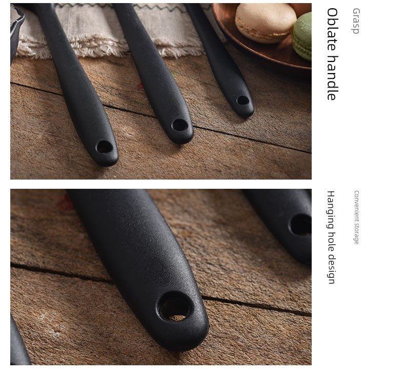 Silicone Spatula Three-Piece Set Snowflake Crisp Baking Tool Cream Shovel Cake Scraper Stirring Knife Suit